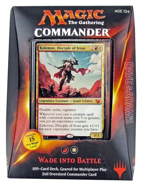 Can any card be a commander?