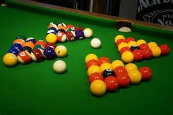 Is pool and billiards the same?