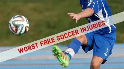 Can a player fake injury?