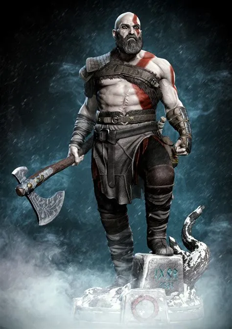 How old is kratos in gow4?