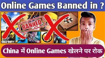 Is online gaming banned in china under 18?