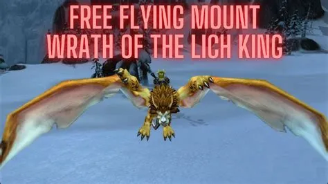 What level is northrend flying mount?