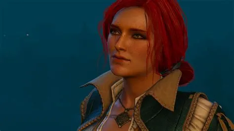 Did triss always have red hair?