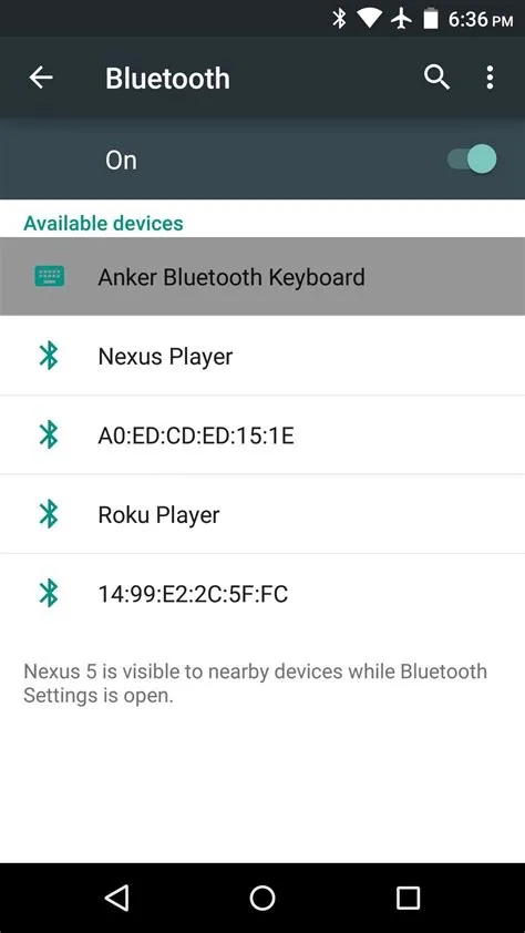 How do i find my bluetooth paired device address?