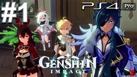 Is genshin impact 60fps on ps4?