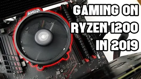 Is ryzen 3 1200 good for gaming?