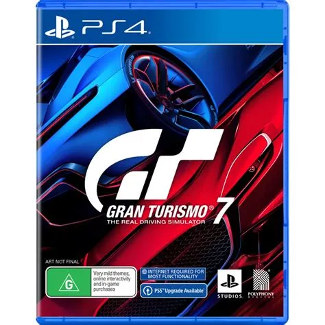 Can you buy gran turismo 7 on ps4?