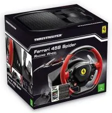 Does the thrustmaster ferrari 458 spider have vibration?