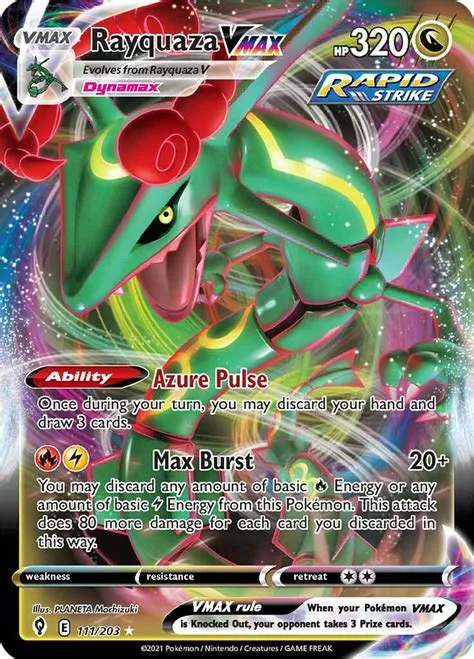 Is there a rayquaza vmax?