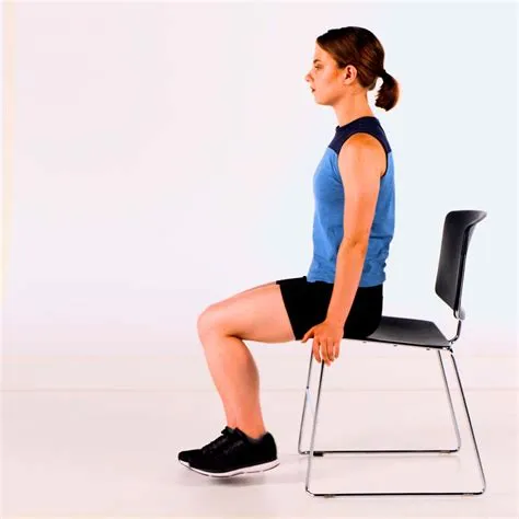 Should your knees be higher than your hips when sitting?