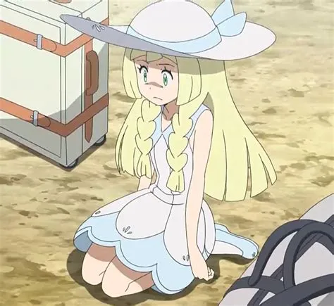 Why is lillie scared of pokémon?