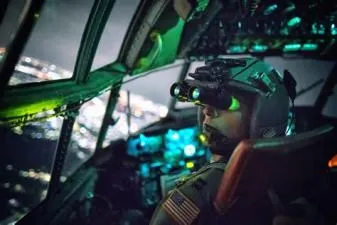 Do pilots have night vision?