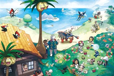 Is pokémon sun and moon connected?