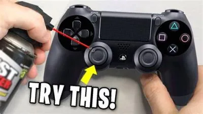 Can you fix ps4 controller drift?