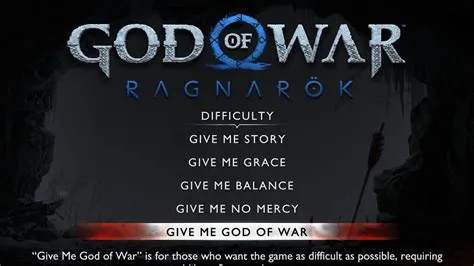 Is god of war ragnarok a hard game?