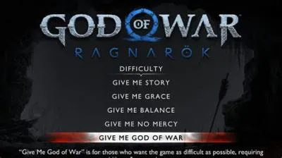 Is god of war ragnarok a hard game?