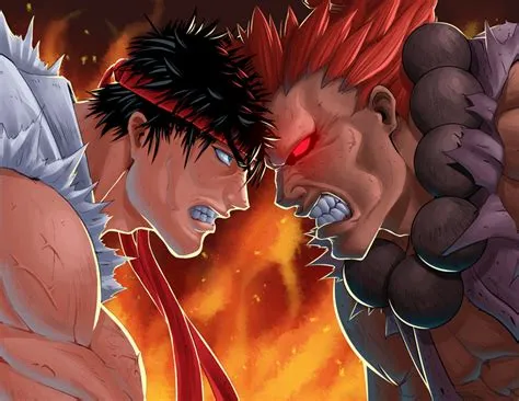 Why is akuma obsessed with ryu?