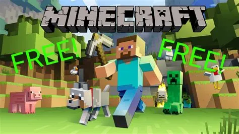 Can we download minecraft for free in laptop?