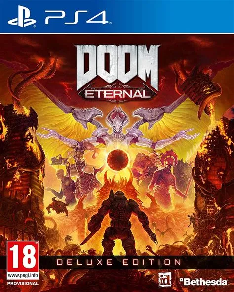 What is the difference between doom eternal standard and deluxe?