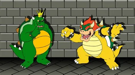 Is king koopa bowsers dad?