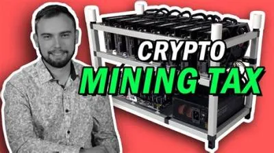 How is crypto mining taxed?