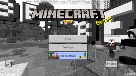 What version of minecraft is beta?