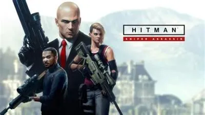 Can you use a sniper in hitman?