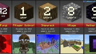 What is the oldest item in minecraft?