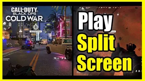 Does cod black ops have 4 player split-screen?