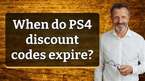 Do ps4 codes expire?