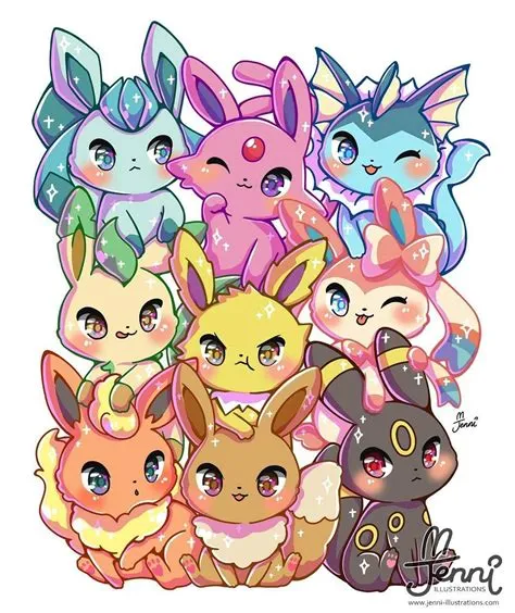 Which animal is eevee?