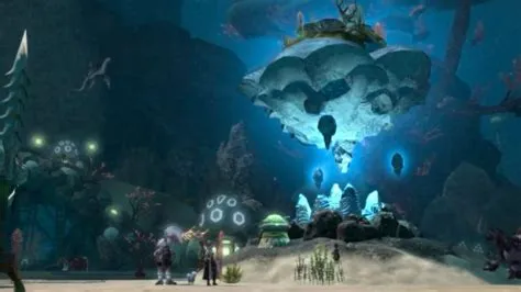 Can you go underwater in ff14?