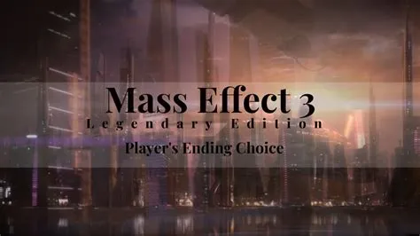 What is the most chosen ending in mass effect 3?