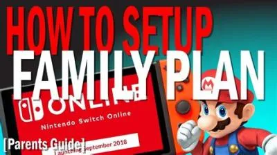 What does the nintendo family plan do?