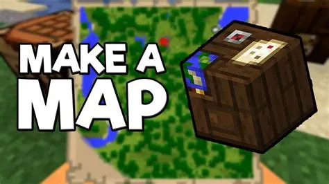 How do you make a custom map on minecraft?