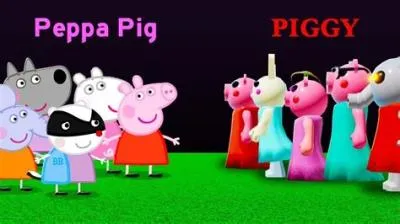 Is piggy based on peppa pig?