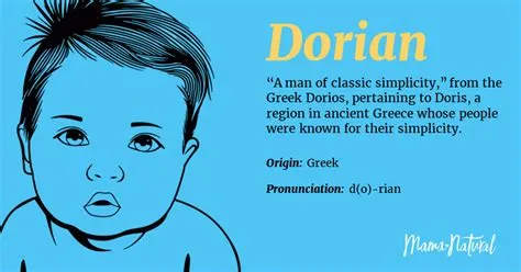 Is dorian a boy or a girl?