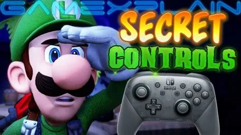 How do you use controls in luigis mansion 3?