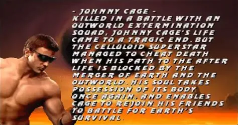 Who kills johnny cage?