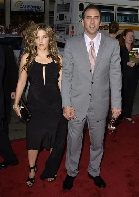 How long was nicolas cage married to lisa marie presley?