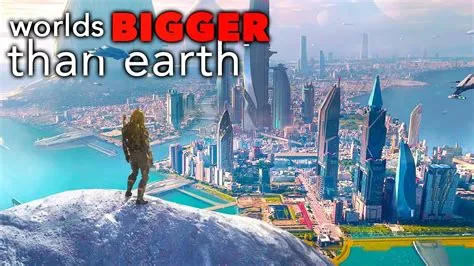 What world is bigger than earth?