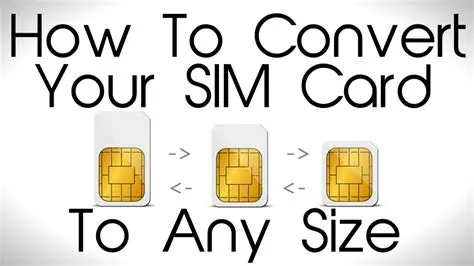 How do i make my small sim card bigger?