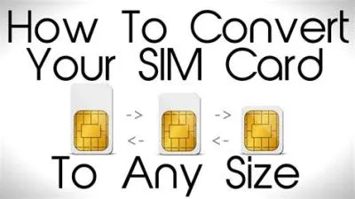 How do i make my small sim card bigger?