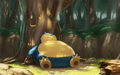 Why is snorlax sleeping?