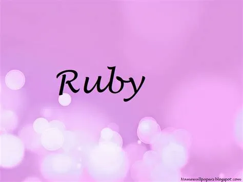 What is rubys full name?