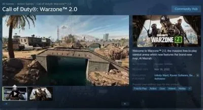 How big is warzone 2.0 steam?