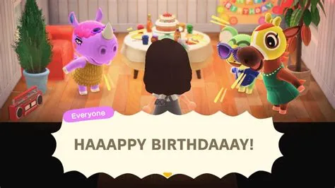 What happens if you give a villager a birthday cupcake?