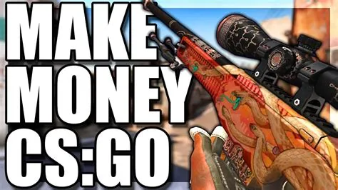 Can you earn money from csgo?