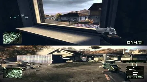 Is battlefield 3 split-screen online?