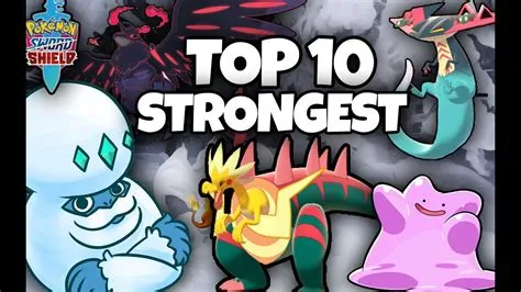 What is the strongest pokémon in sword and shield?